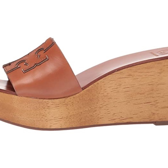 SOLD - TORI BURCH 'Ines' NIB - Wedge Sandals 5.5 - Picture 3 of 14